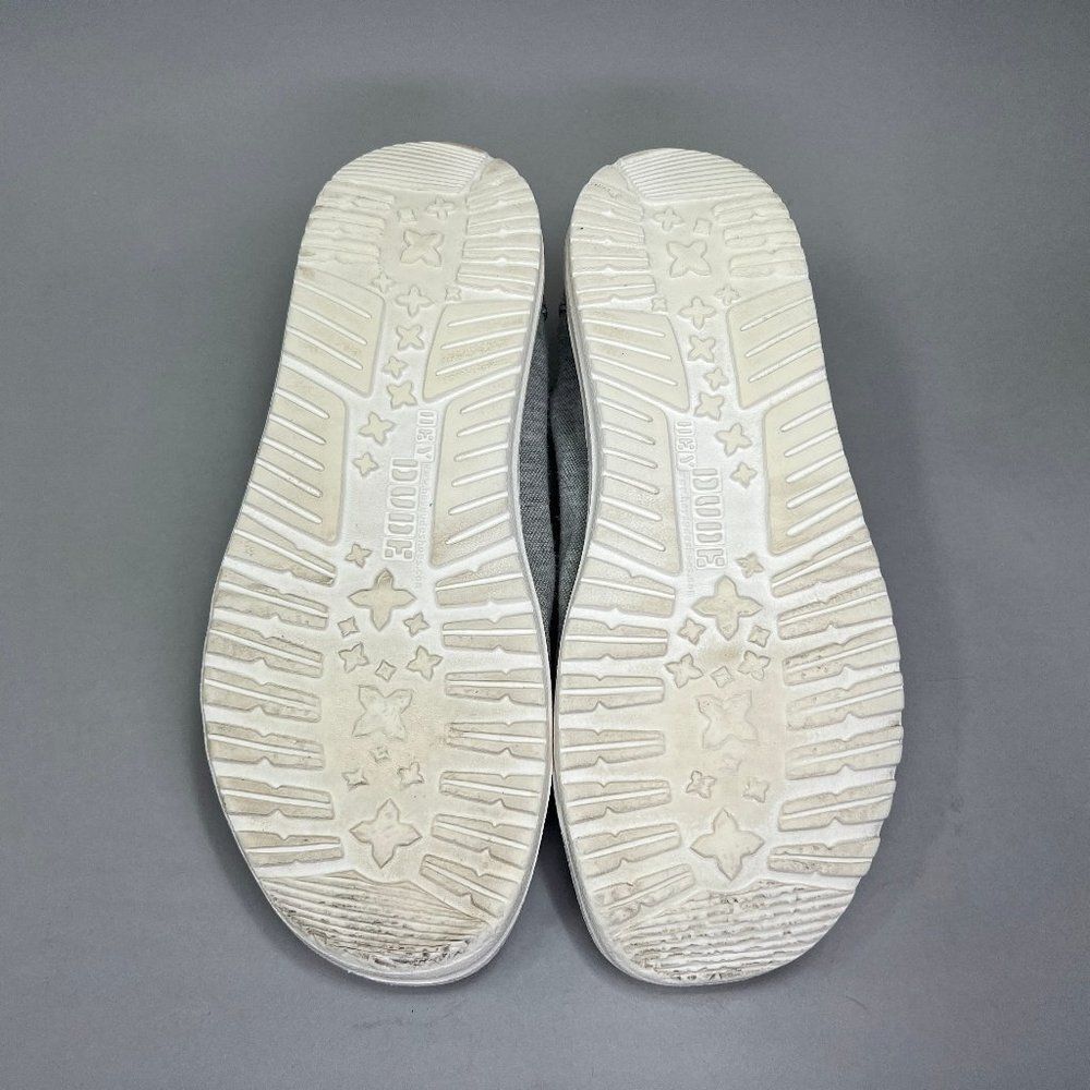 Hey Dude Wendy Stretch Shoes Women's Size 9 Fleece Glacier Gray Slip On Sneakers - Picture 9 of 10